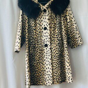 Vintage Leopard Safari Jacket Styled by Sportowne